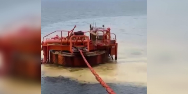 В Росприроднадзоре подсчитали ущерб от разлива нефти в море у Новороссийска