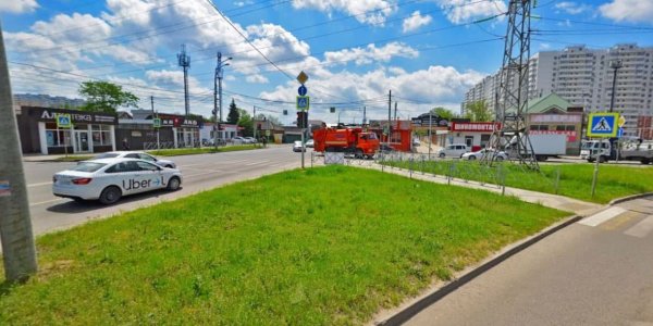 В Краснодаре уберут пешеходный переход на перекрестке Российской и Солнечной