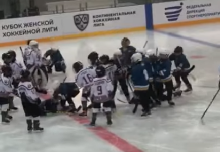 В Сочи на турнире по хоккею среди детей произошла массовая драка