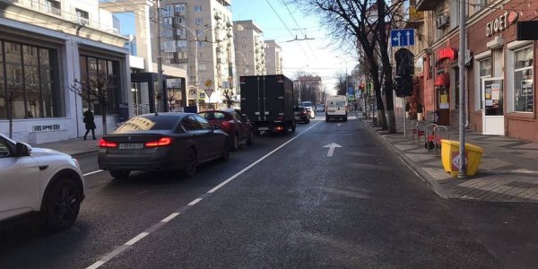 В Краснодаре завершили капитальный ремонт улицы Мира