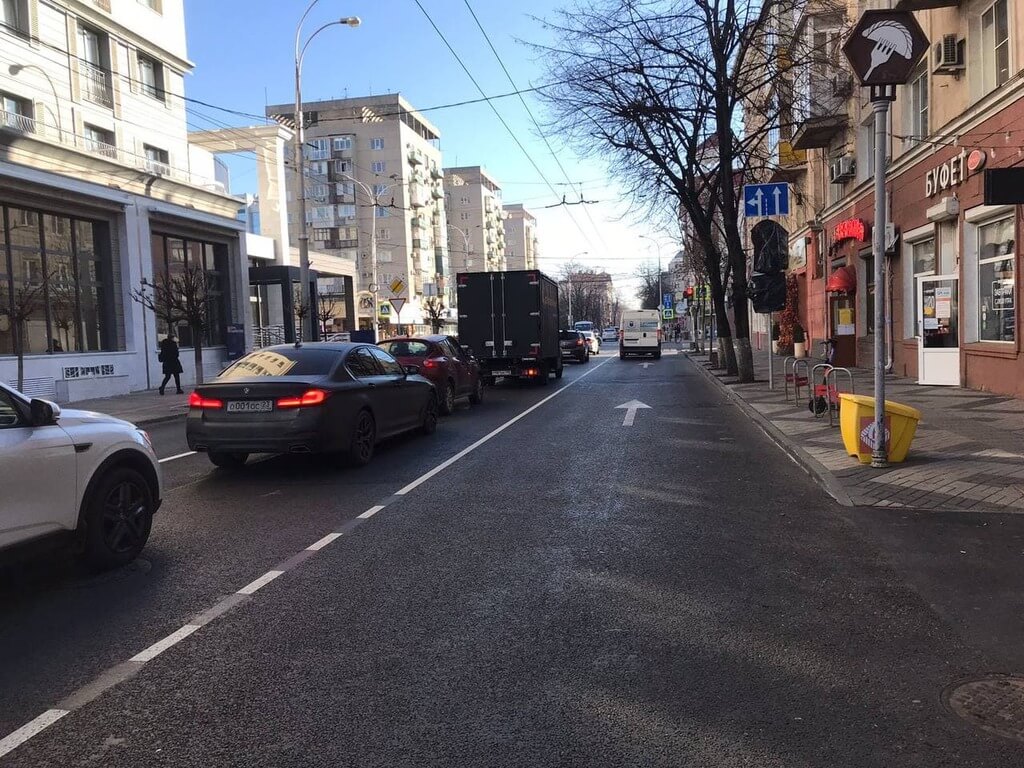В Краснодаре завершили капитальный ремонт улицы Мира