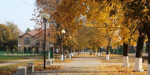 В Тихорецком районе по нацпроекту «Жилье и городская среда» благоустроили парк