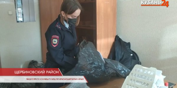 В Щербиновском районе полиция изъяла из магазина контрафакт на 2,7 млн рублей