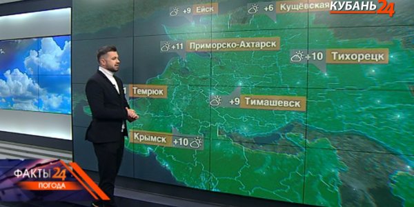 На Кубани 12 ноября осадков не прогнозируют, днем до +15 °С