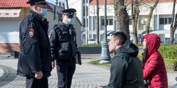 За нарушение масочного режима в Краснодаре за два дня составили 243 протокола