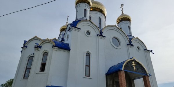 В станице Новопокровской к газу подключили храм Рождества Пресвятой Богородицы