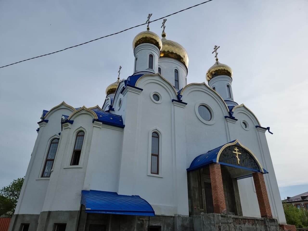 В станице Новопокровской к газу подключили храм Рождества Пресвятой Богородицы