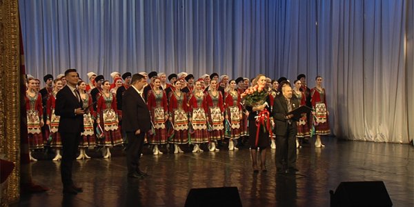 В краснодарской филармонии отметили юбилей Николая Кубаря