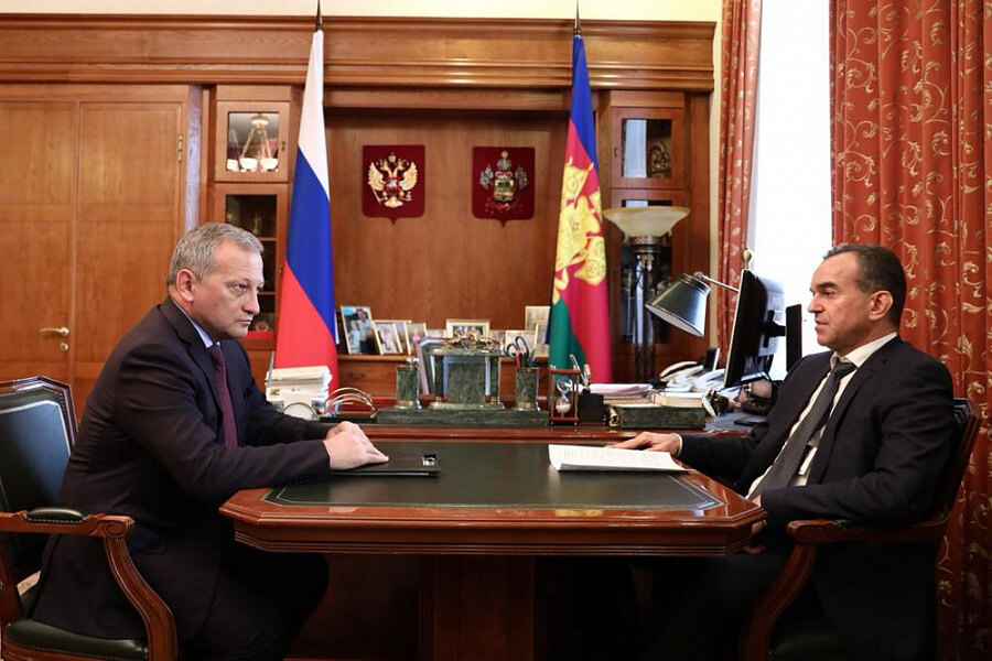 Кондратьев встретился с заместителем руководителя Казначейства России