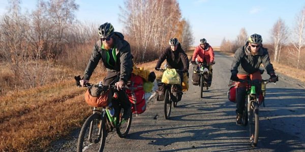 Участники велоэкспедиции «РоссиЯ — 2021» прибыли в Мостовский район