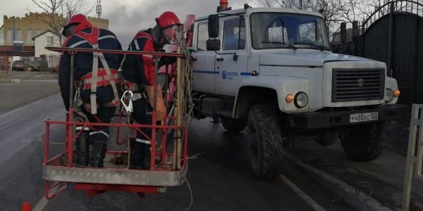 Электроснабжение районов Кубани и Адыгеи, пострадавших от урагана, восстановлено
