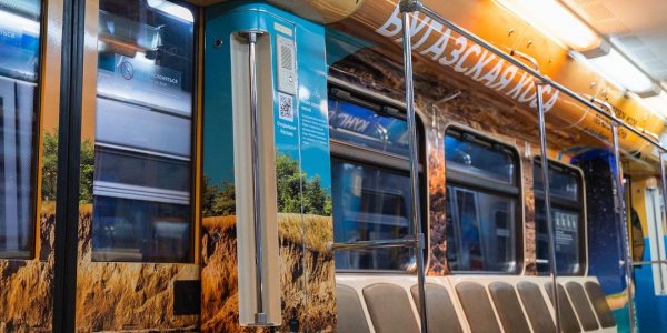 В московском метро появился вагон, посвященный курортам Краснодарского края