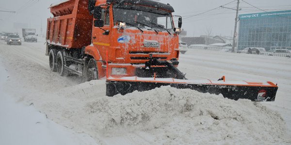 В Краснодаре за ночь выпало 18 мм снега
