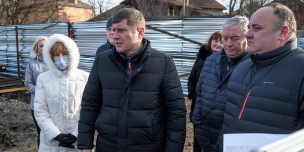 В Новознаменском районе Краснодара начали строить начальную школу по нацпроекту