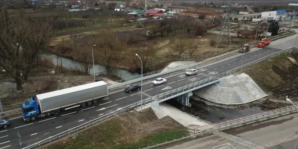 В Краснодарском крае отремонтировали два моста