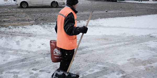 В конце недели Краснодар ждут снегопады и сугробы высотой под четверть метра