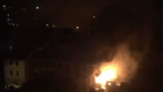 В Сочи в третий раз загорелся дом на улице Первомайской