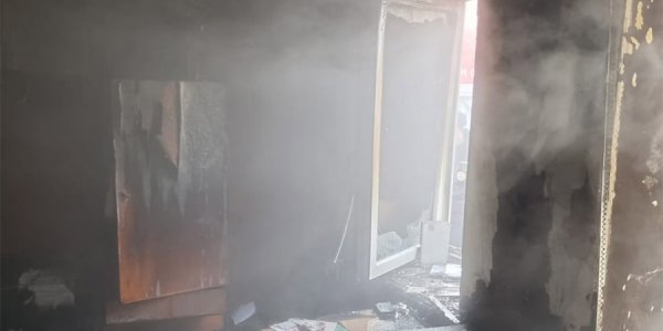 В Кропоткине при пожаре в частном доме погиб мужчина