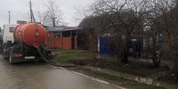 В Славянском районе подтопило 20 придомовых территорий