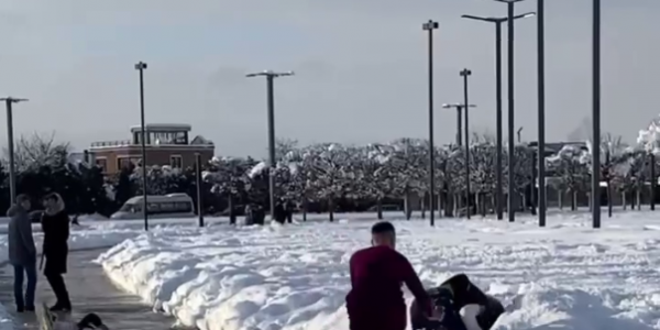 В сети появилось видео нападения на тиктокеров в платьях в парке «Краснодар»
