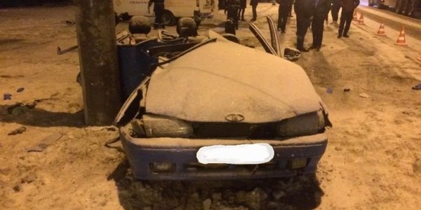 На Кубани в массовом ДТП погиб пассажир автомобиля, четыре человека пострадали