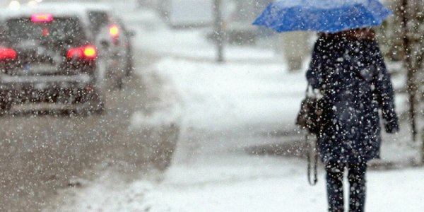 МЧС объявило штормовое предупреждение по сильному снегопаду в Сочи