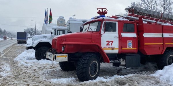 Непогода на Кубани: через Молдовановский перевал можно ехать, Шаумян еще закрыт