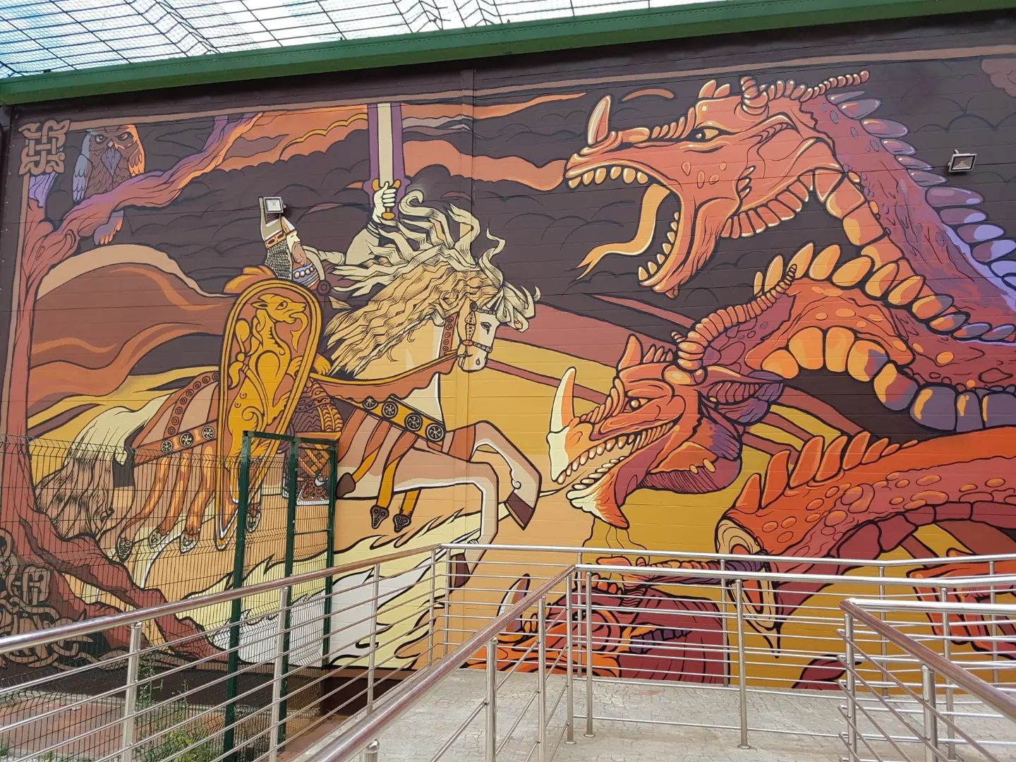 Краснодарский художник рассказал о сложной работе над граффити в Сочи
