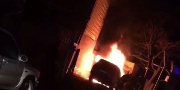 В Краснодаре сгорел автомобиль