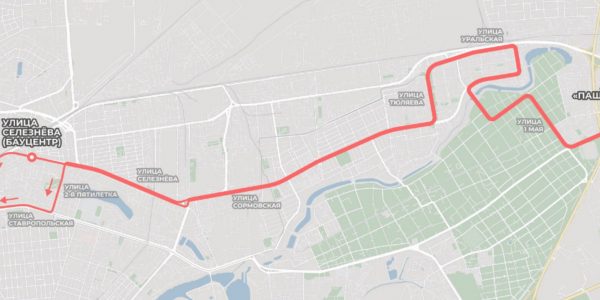В Краснодаре изменят маршрут автобуса № 7