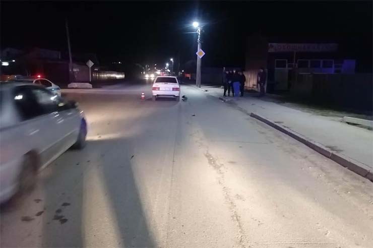 В Горячем Ключе легковушка сбила пенсионерку, переходившую дорогу в темноте