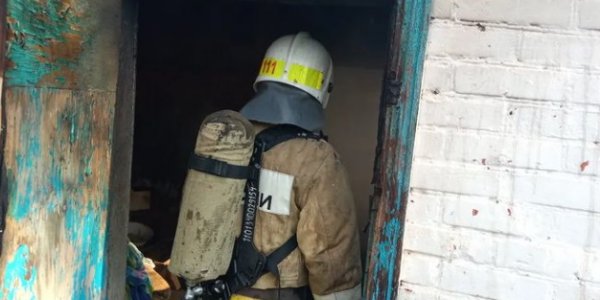 В Апшеронском районе во время пожара погибла женщина