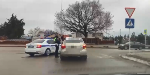 В Усть-Лабинском районе полицейские поймали пьяного водителя