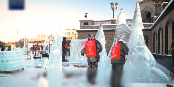 Супруги из Сочи вышли в финал международного конкурса ледяной скульптуры