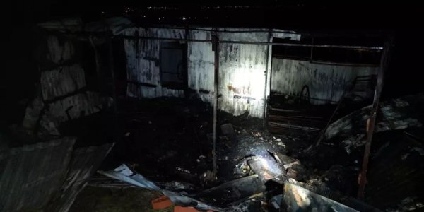 В Анапе во время пожара в дачном домике погиб мужчина