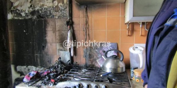 В Краснодаре из-за неудачной замены газового вентиля в квартире произошел пожар