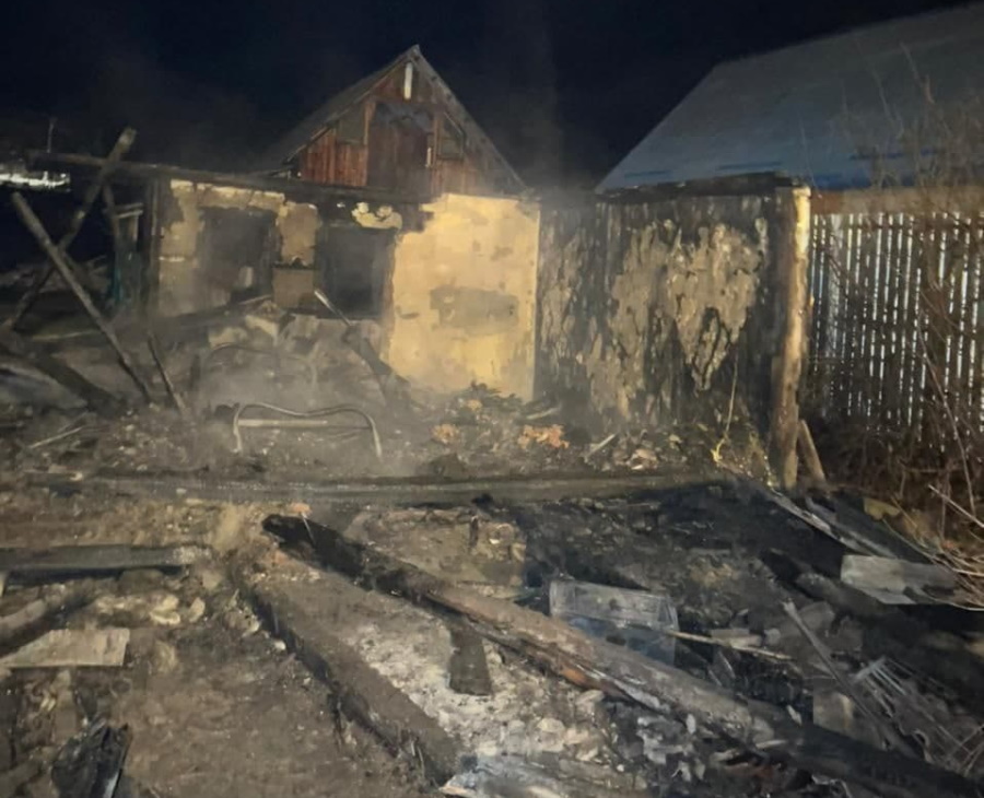 В СК сообщили подробности пожара в Туапсинском районе, в котором погиб мужчина