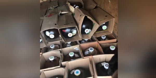 На Кубани полицейские изъяли у водителя со Ставрополья 3,3 тыс. литров пива без документов