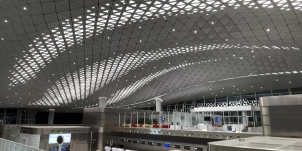В Геленджике показали новый терминал аэропорта при помощи дрона