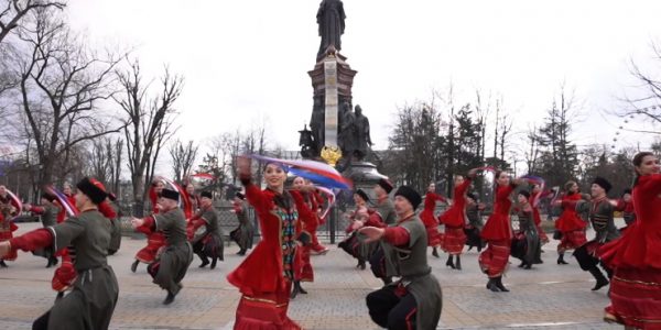 Кубань присоединилась к танцевальной эстафете в поддержку российской армии