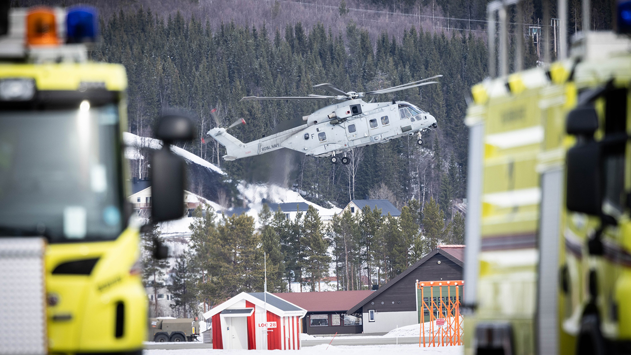 NATO Secretary General visits exercise Cold Response in Norway