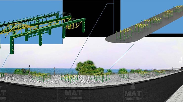 В Анапе построят новую спортплощадку на спуске к пляжу 40-летия Победы