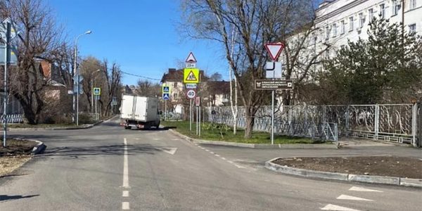 В Краснодаре на улице Гражданской завершили ремонт дороги по нацпроекту