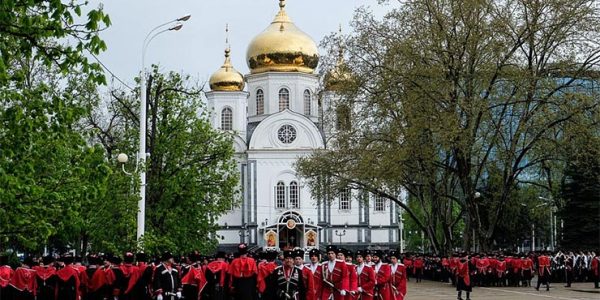 В краснодарском соборе Александра Невского пройдет общевойсковой казачий молебен