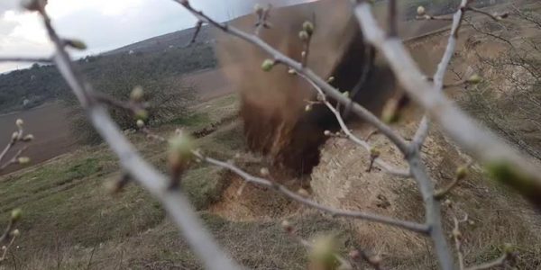 В Краснодарском крае пастух нашел в поле минометную мину времен войны