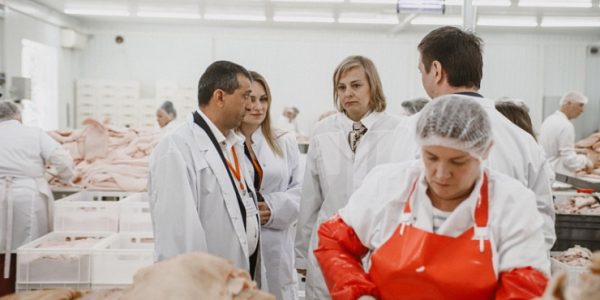 Мясокомбинат в Гулькевичском районе будет внедрять бережливые технологии по нацпроекту