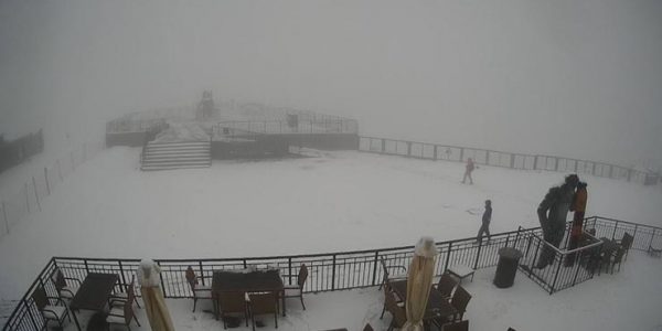 Непогода в Краснодарском крае: на Сочи обрушился дождь, в горах снегопад