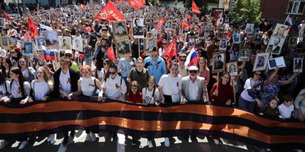 Более 700 тыс. жителей Краснодарского края приняли участие в акции «Бессмертный полк»
