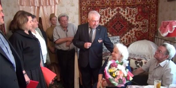 Труженик тыла из Ейска отметила 95-летие