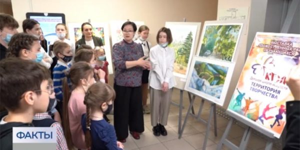 В краснодарском институте культуры открылась выставка «Территория творчества»